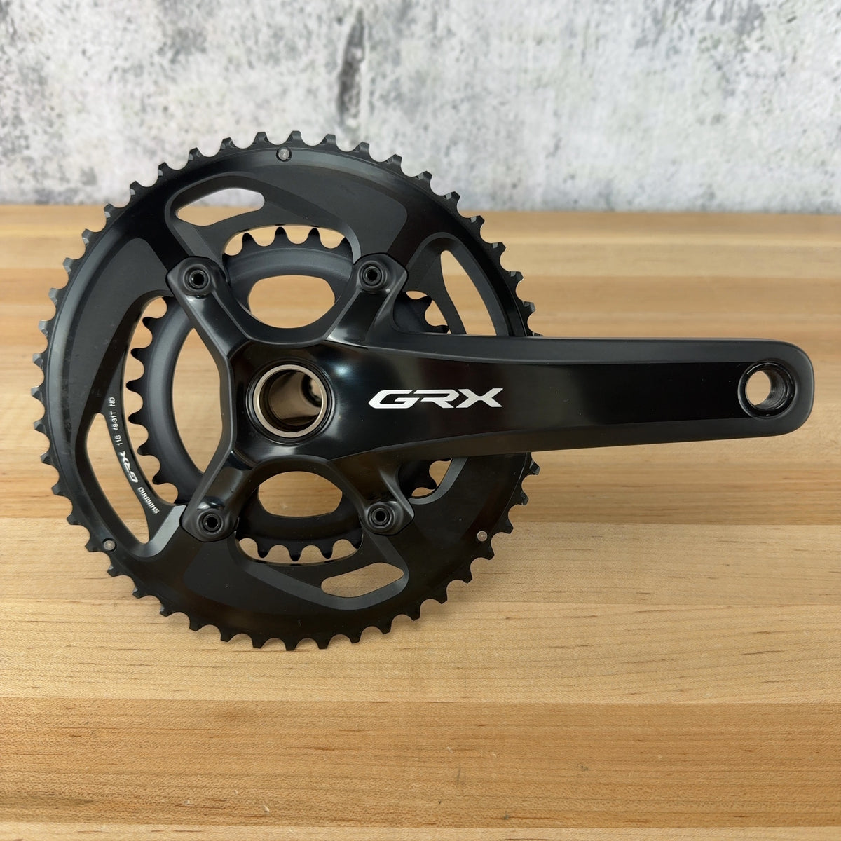 New! Shimano GRX FC-RX810-2 170mm 48/31t 11-Speed Gravel Bike Crankset MSRP $280 — photo 1 of 5