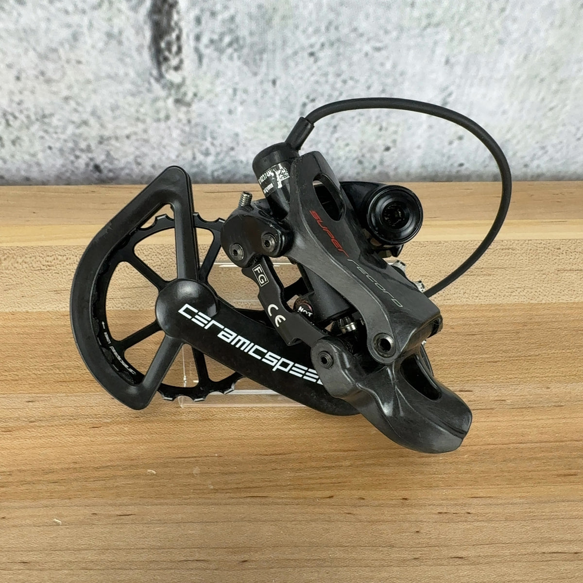Low Mile! Campagnolo Super Record EPS 12 32t Ceramic Speed OSPW Rear Derailleur
