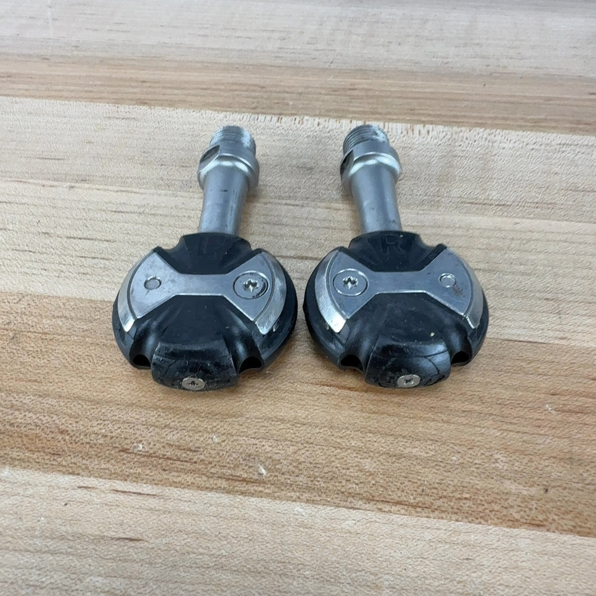 Speedplay Zero Stainless Steel Clipless Black Bike Pedals 209g w/ Cleats