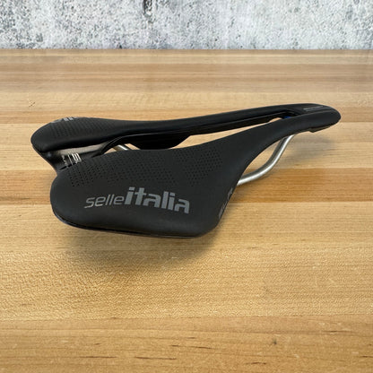 Low Mile! Selle Italia SLR Boost Ti 316 Superflow 145mm Ti 316 Rails Saddle 170g