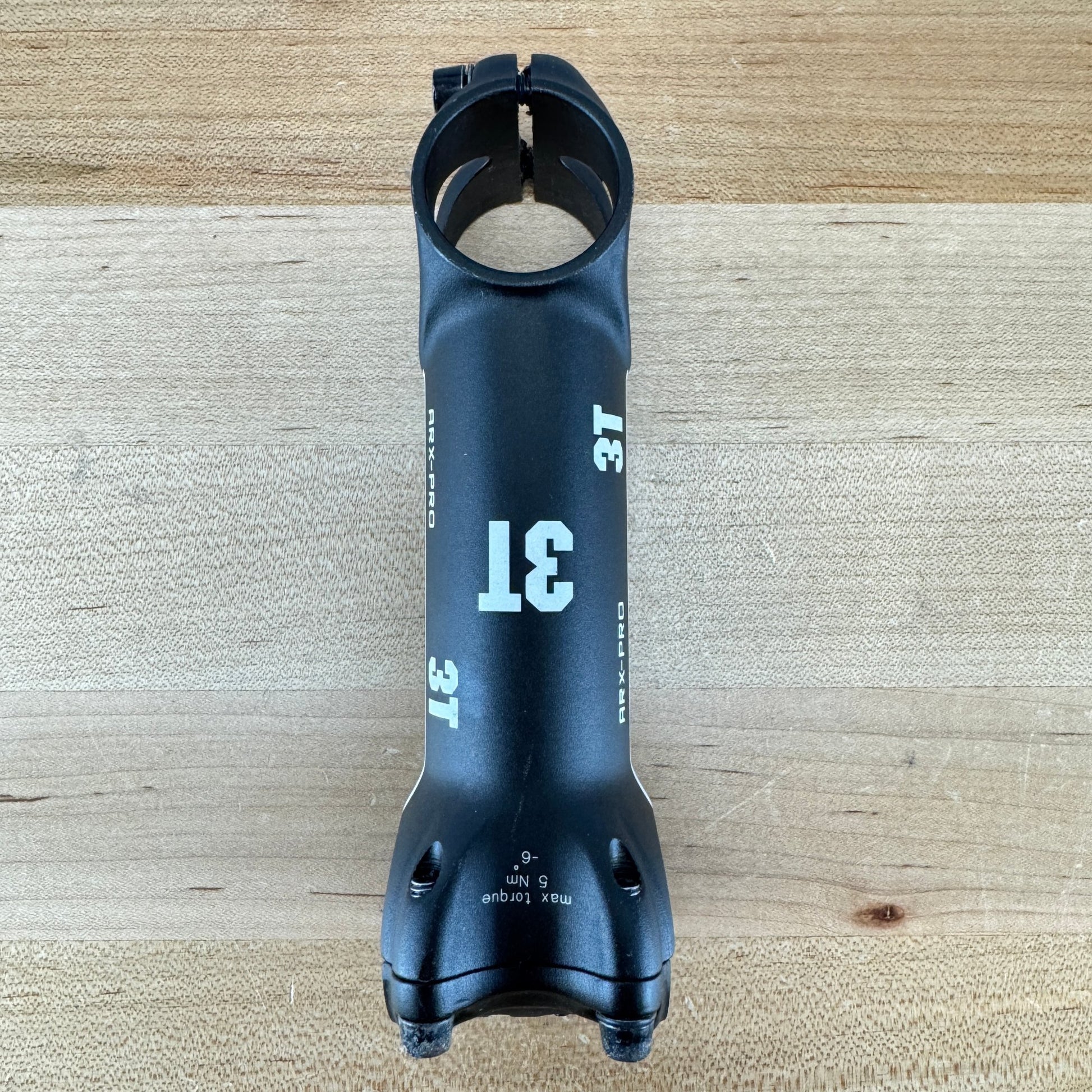 3T ARX-PRO 110mm ±6 Degree 31.8mm Aluminum Bike Stem 135g "Typical Wear" 1 1/8"