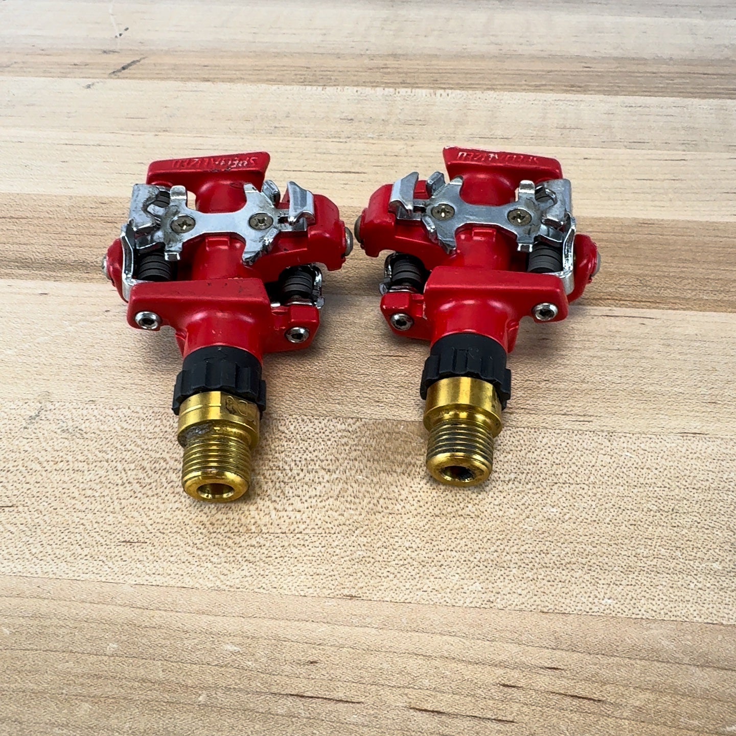 Specialized S-Works SPD Red Alloy Pedals