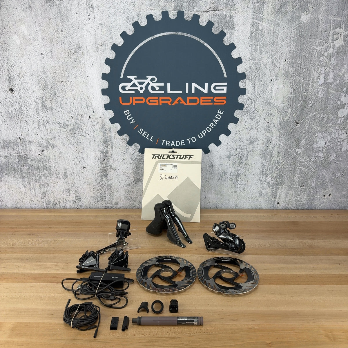 Low Mile! Shimano Dura-Ace R9150/R9170 Di2 11-Speed Disc Brake Groupset 1240g