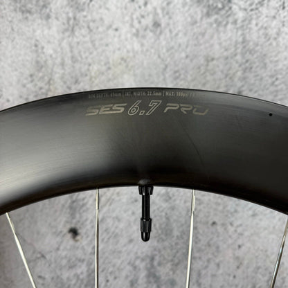 New! Enve SES 6.7 PRO Innerdrive Carbon Aero Road Bike Wheelset 700c Ceramic