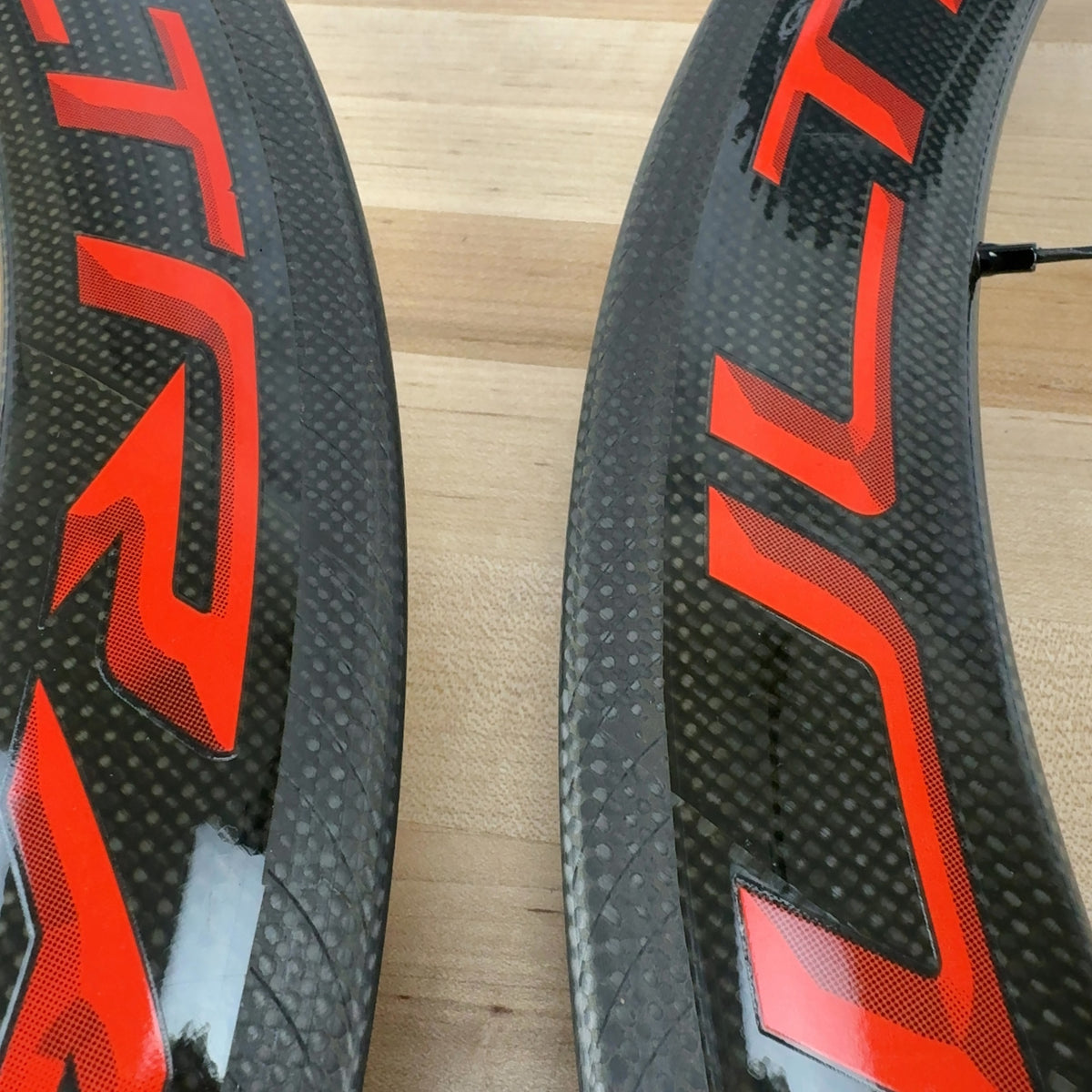 Low Mile! Campagnolo Bora Ultra 50 AC3 Rim Brake Carbon Bike Wheelset 700c 1545g