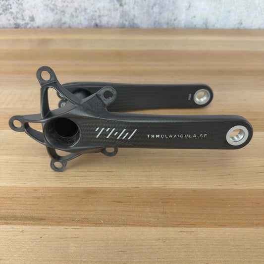 New! THM Clavicula SE 172.5mm Matte 3K Carbon Crank Arm Assembly MSRP $1859