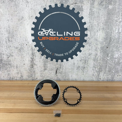 Light Use! SRAM Force AXS D1 46/33t 12-Speed 4-Bolt Bike Chainring Set 183g
