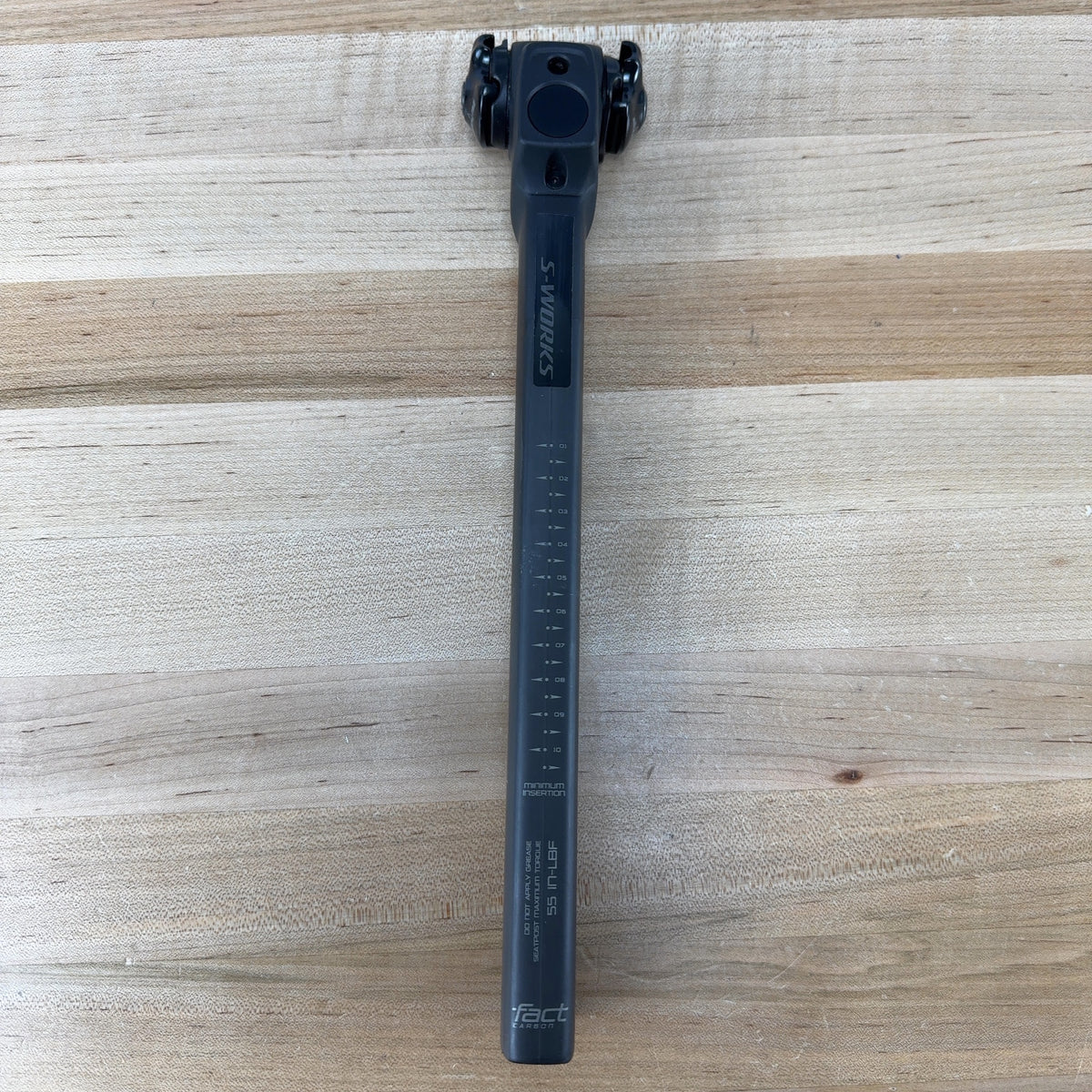 Low Mile! Specialized S-works Tarmac SL7  7x7mm 300mm x 0mm Carbon Seatpost 182g — photo 6 of 7
