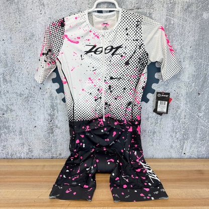 New! Zoot Ltd Aero Fz Aero Racesuit YOYOYO Men's XL Triathlon Skinsuit MSRP $275
