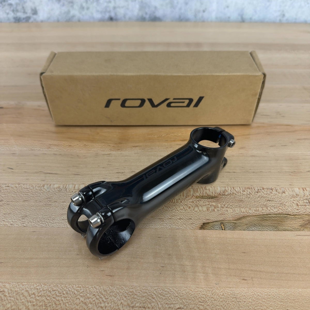 New! 2024 Roval Alpinist 110mm ±6 degree Black Alloy Bike Stem 127g MSRP $130