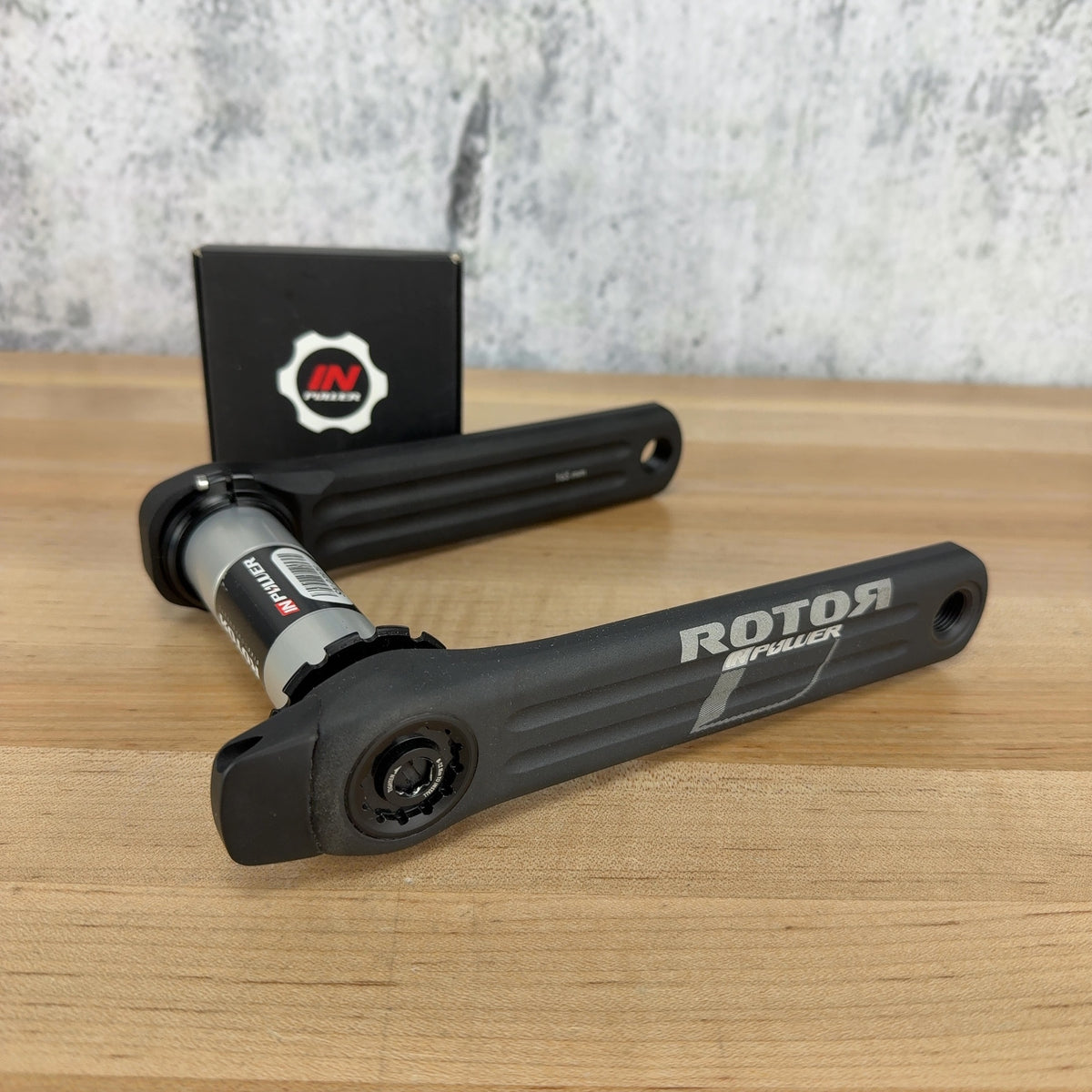 Light Use! Rotor INpower OCP Direct-Mount 165mm 30mm Crank Arm Assembly MSRP$799