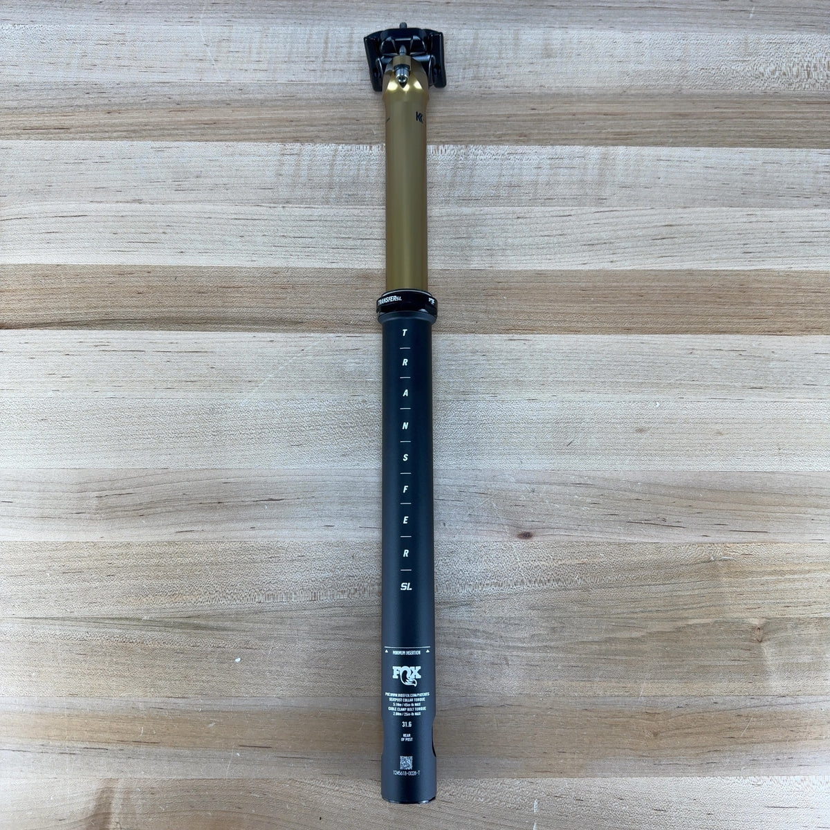 New! Fox Transfer SL 125mm MTB 2026 Kashima Dropper Seatpost 432g MSRP $419