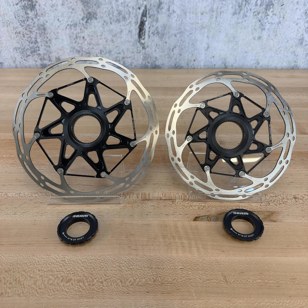 New Take Off! SRAM Centerline CLX 180mm/160mm Center Lock Brake Rotors MSRP $77 — photo 1 of 6