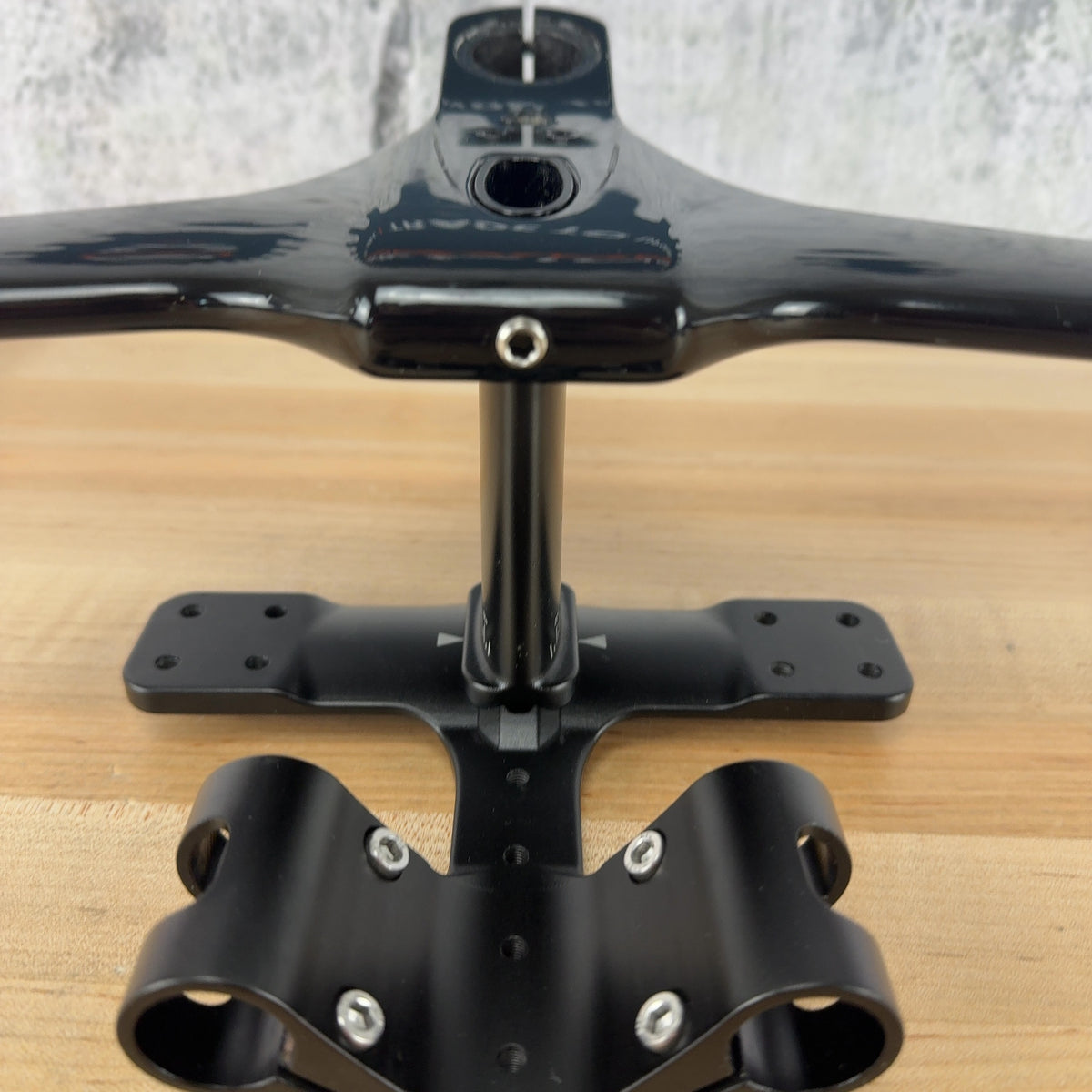 Light Use! Tririg Alpha Prime Carbon Aerobar Monopost + Dragonfly TT Cockpit