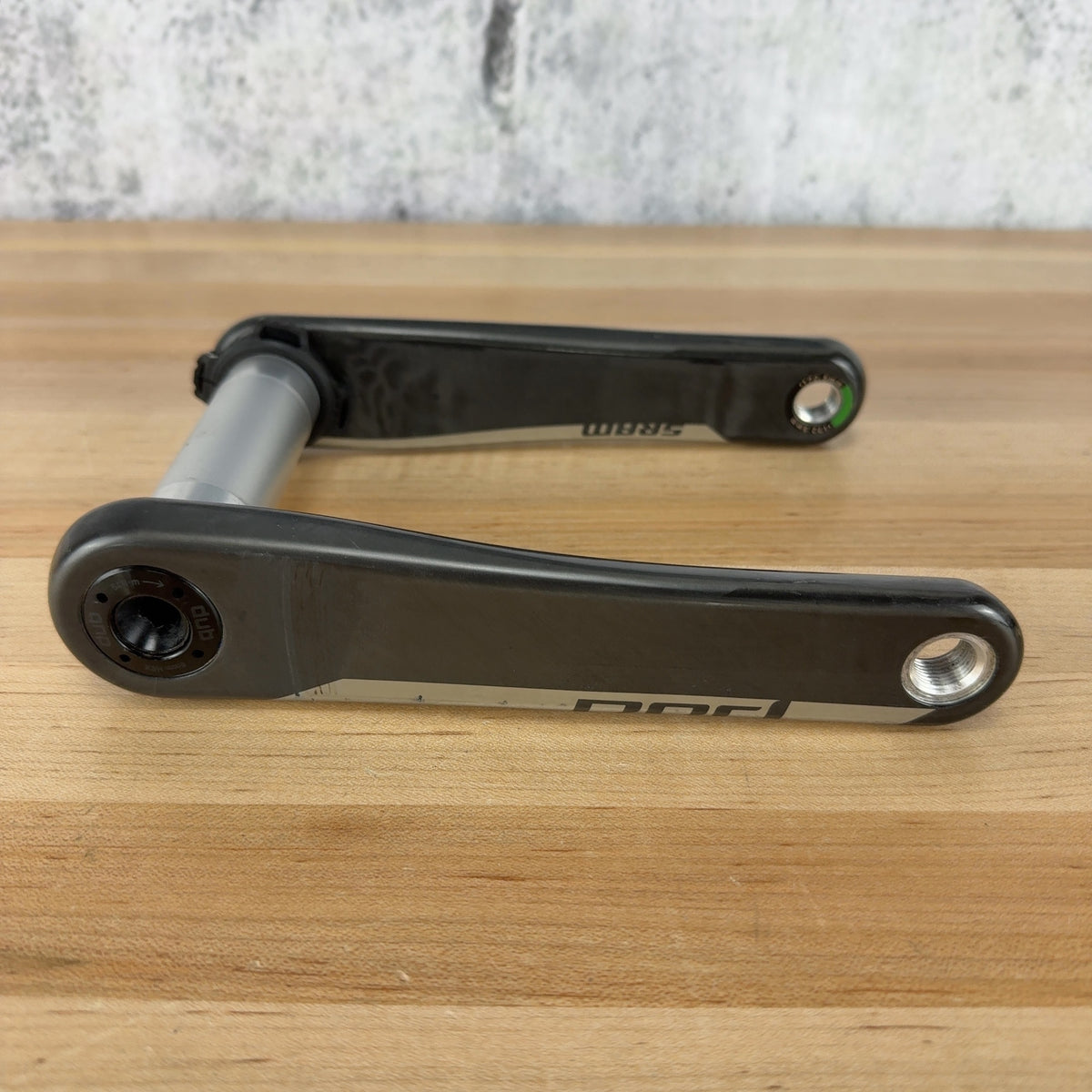 SRAM Red AXS D1 DUB SL 8-Bolt Direct-Mount Carbon Bike Crank Arm Assembly 343g