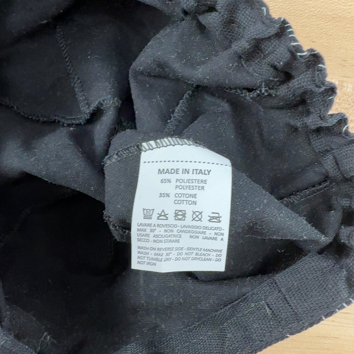 Wahoo Black/White Contour Pattern One Size Cycling Cyclist Cap — photo 5 of 5
