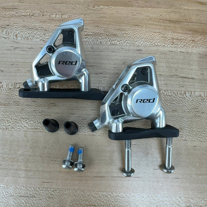Low Mile! SRAM Red AXS E1 12-Speed Hydraulic Flat Mount Disc Brake Groupset