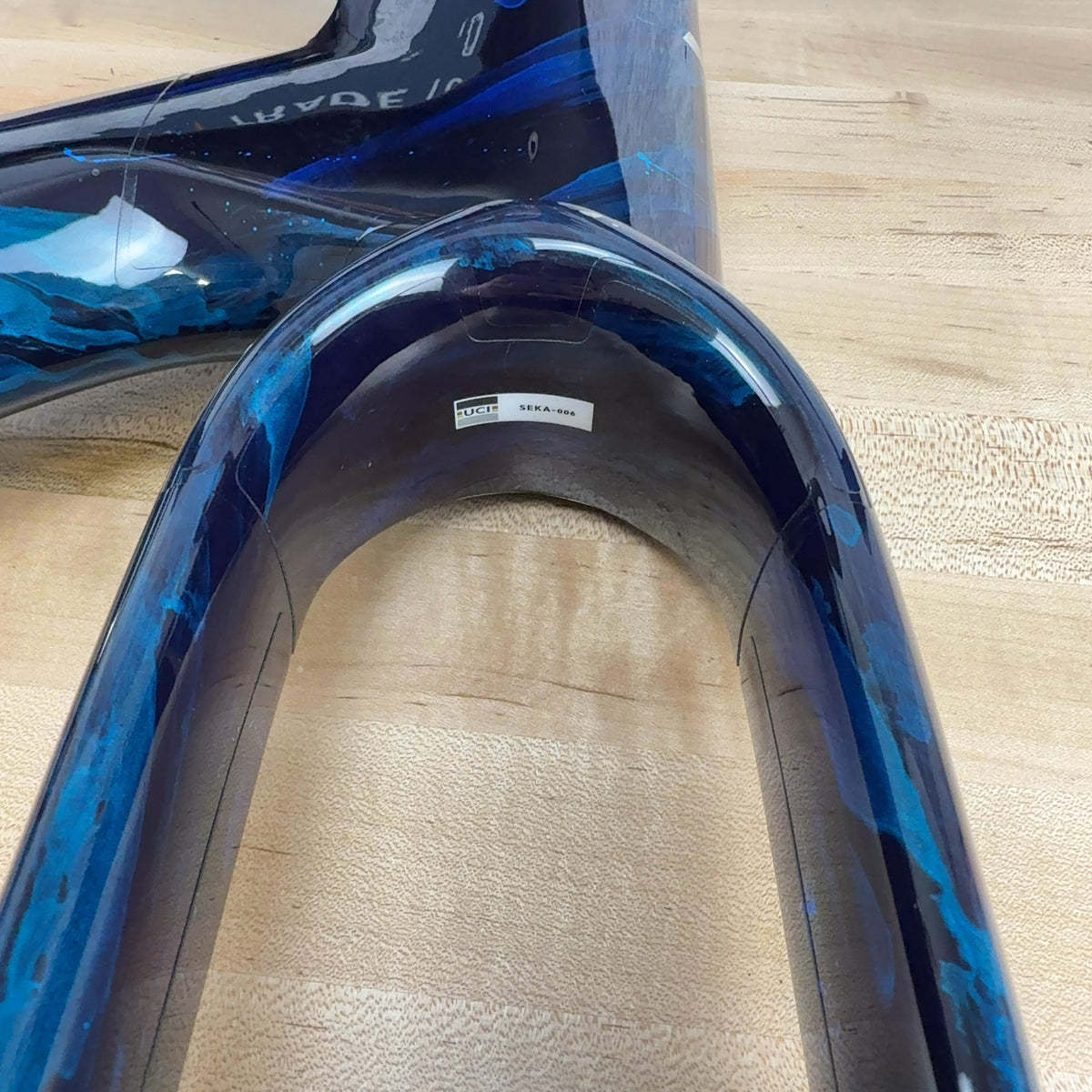Mint! 2026 SEKA ExAero GR 58cm Mariana Blue Carbon Gravel Brake Frameset 700c — photo 21 of 28