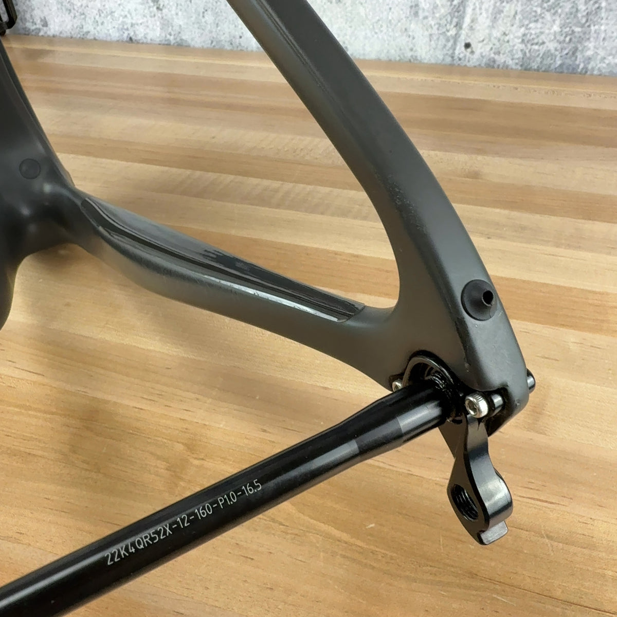 Light Use! 2024 Cannondale SuperSix EVO Hi-MOD 54cm Carbon Black Frameset 1917g — photo 5 of 17