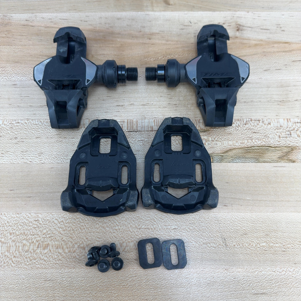 Low Mile! Time X10 Pro 53 Q Factor Carbon Clipless Road Bike Pedals 243g — photo 1 of 8