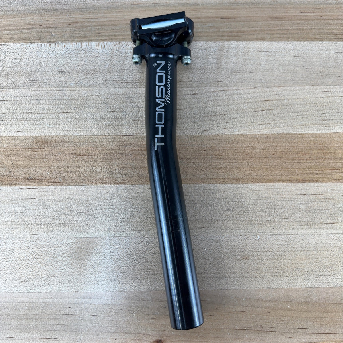 Low Mile! Thomson Masterpiece Layback 27.2x240mm 16mm Setback Bike Seatpost 160g