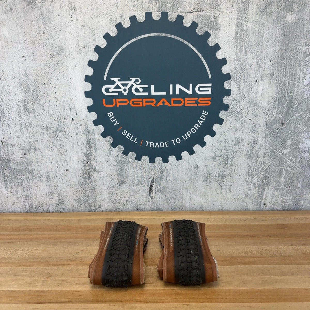 Low Mile! Schwalbe G-One RX Pro 700 x 50mm Tubeless Tanwall Gravel Pair Tires — photo 2 of 5