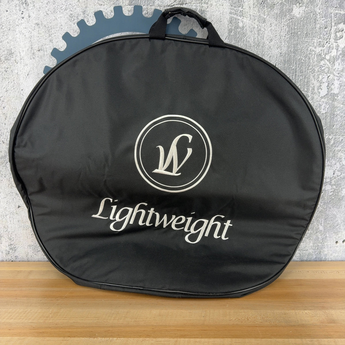 Lightweight Padded Double Black Bike Wheel Bag