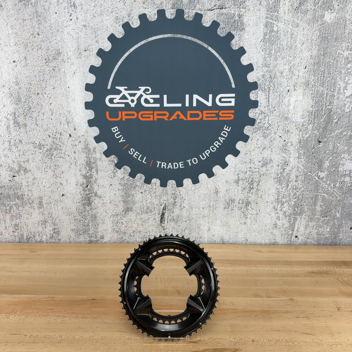 Light Use! Shimano Ultegra R8100 52/36t 12-Speed 4-Bolt Bike Chainring Set — photo 2 of 5