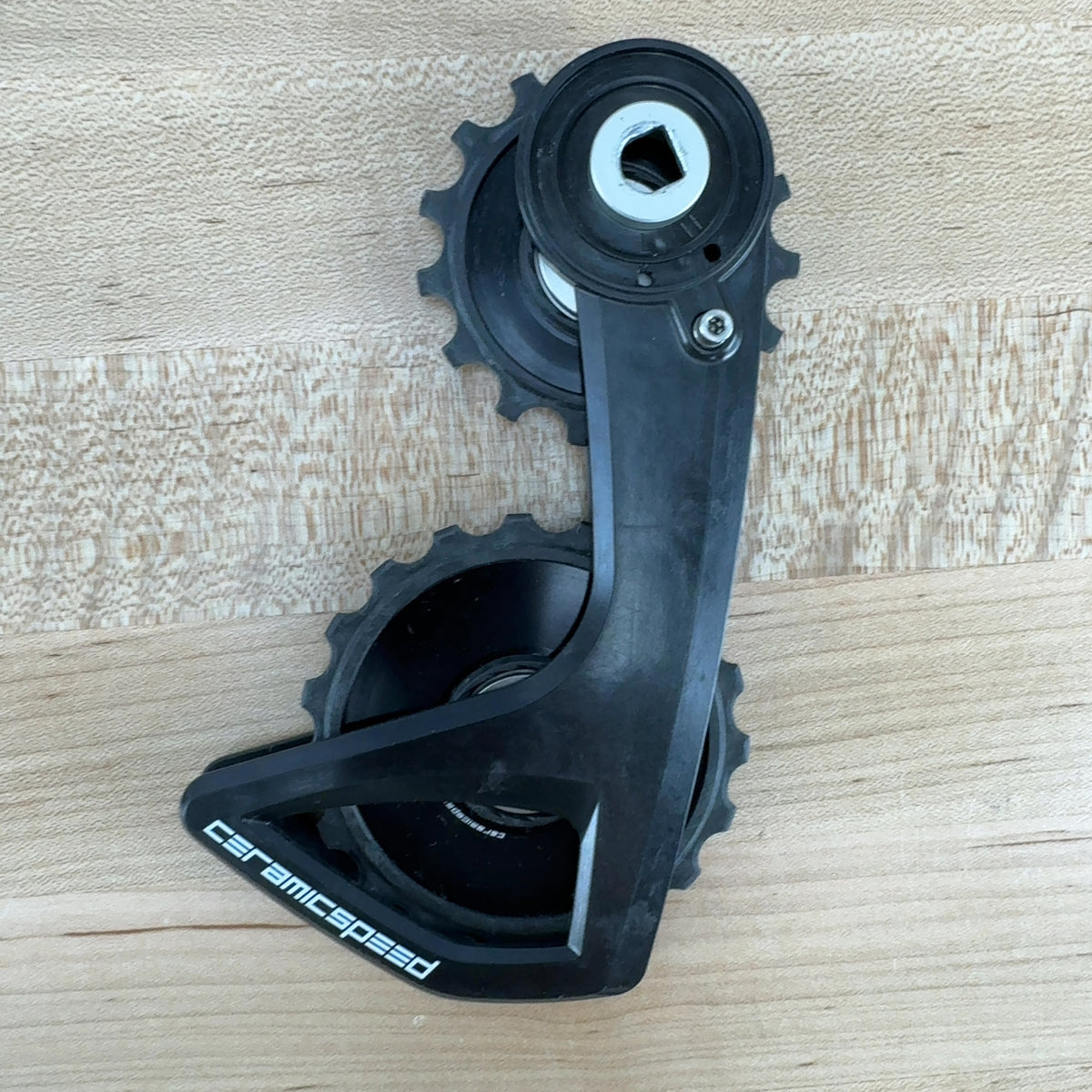 Low Mile! CeramicSpeed OSPW RS ALPHA SRAM Red & Force V3 Carbon Derailleur Cage