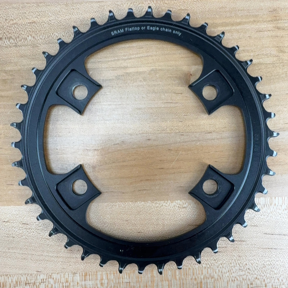 Light Use! SRAM X-Sync 4-Bolt 107 BCD 42t 1x Gravel Bike Chainring 81g