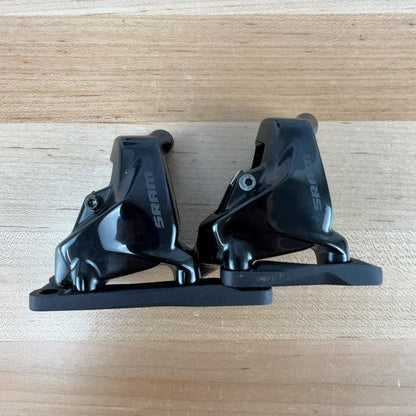 Light Use SRAM S900 Aero HydoT Flat-Mount TT/Triathlon Disc Brakeset w/ Calipers