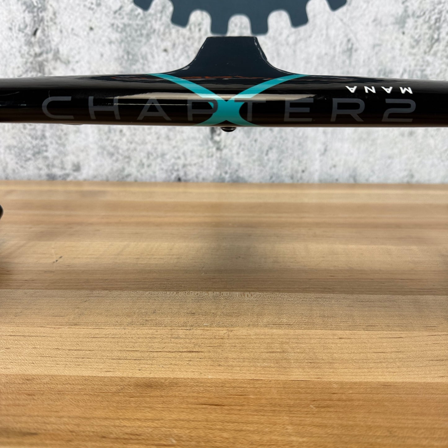 Low Mile! Chapter2 MANA 2 Aqua + Black 42cm 110mm Carbon Integrated Handlebar