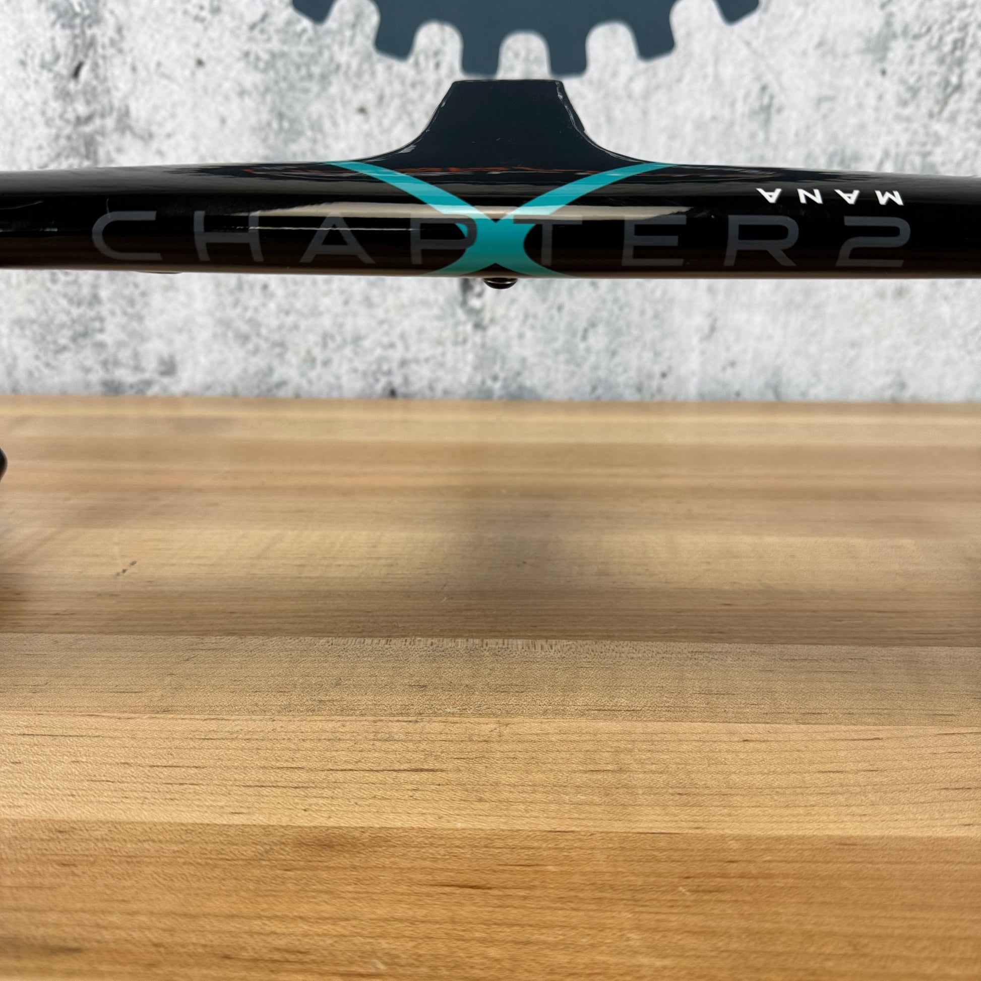 Low Mile! Chapter2 MANA 2 Aqua + Black 42cm 110mm Carbon Integrated Handlebar
