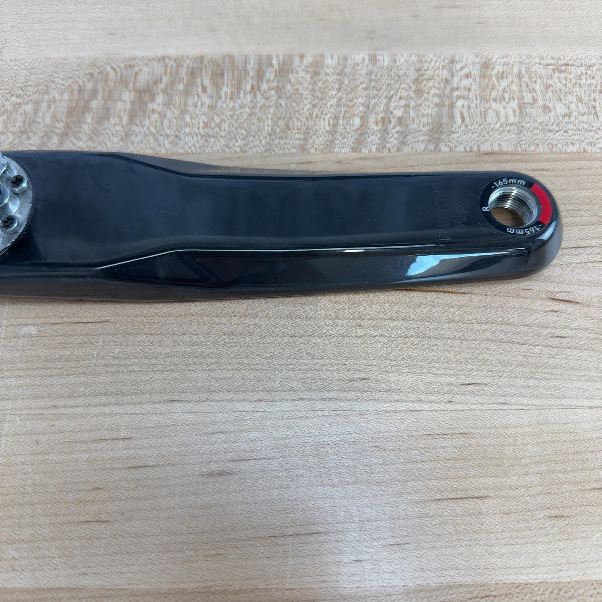 New Take Off! SRAM Force AXS E1 165mm 8-Bolt Carbon Crank Arm Assembly MSRP $180 — photo 5 of 9