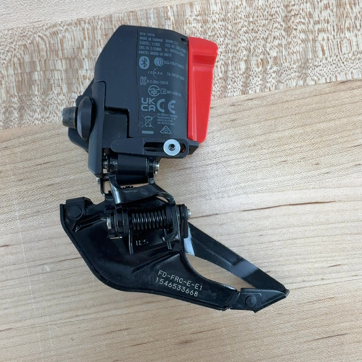 Low Mile! SRAM Force AXS E1 12-Speed Electronic Front Derailleur No Battery — photo 4 of 4