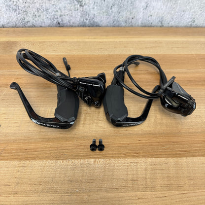 Light Use! Shimano Dura-Ace ST-R9180 Di2 TT/Tri Carbon Brake Levers w/ Calipers