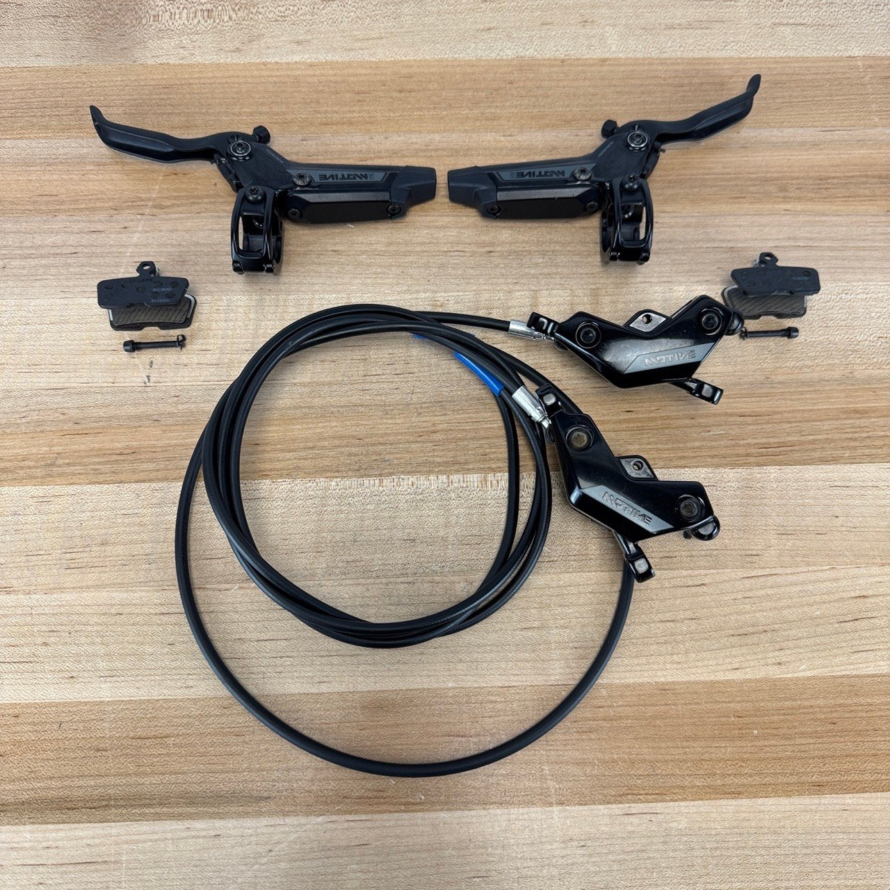 Low Mile! SRAM Motive Silver MTB Brakeset