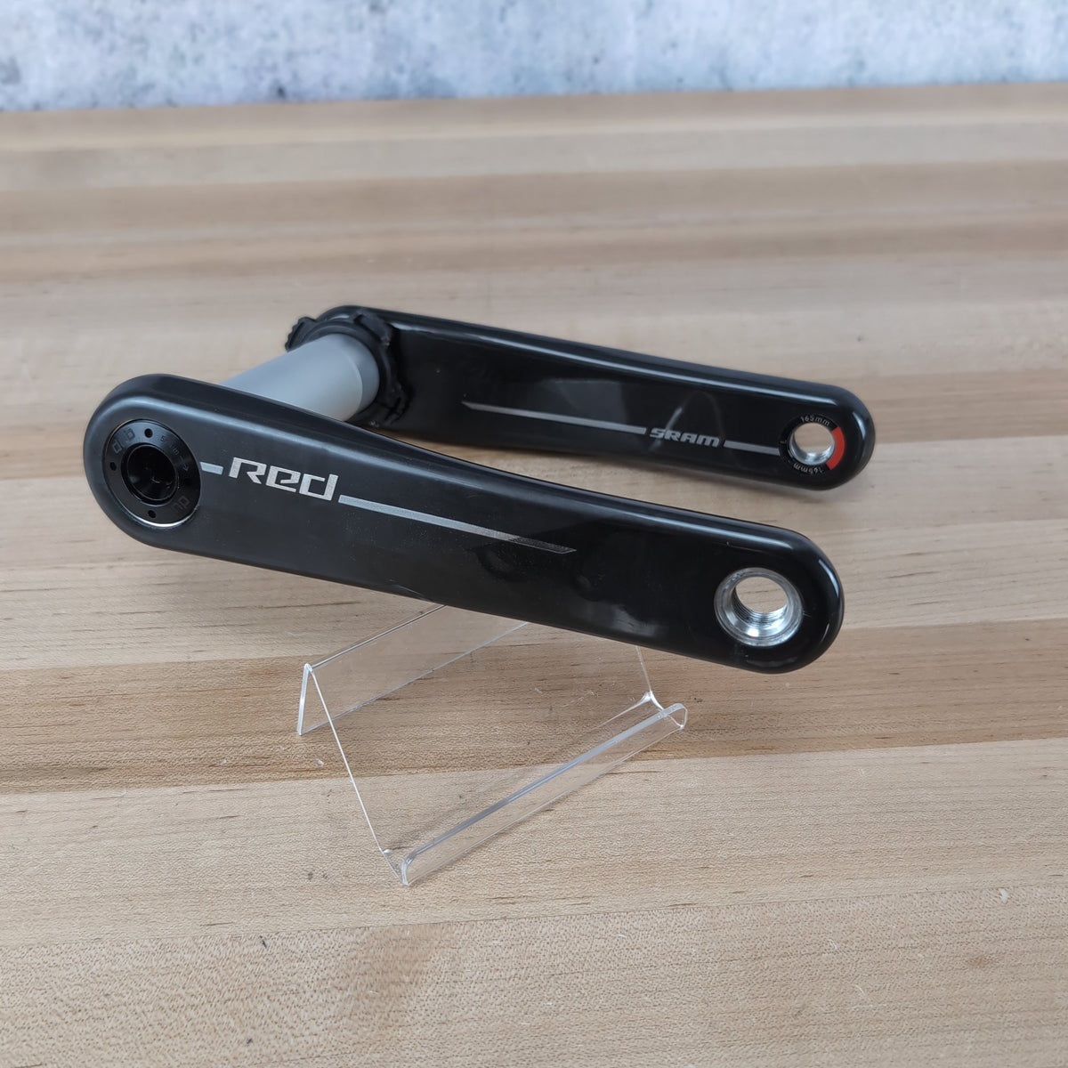 Low Mile! SRAM Red AXS E1 DUB SL 165mm 12/13 Speed Carbon Crank Arm Assembly — photo 1 of 6
