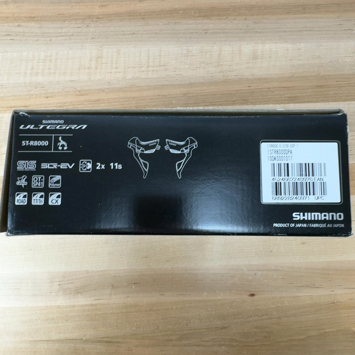 New! Shimano Ultegra ST-R8000 11-Speed Mechanical Rim Brake Bike Shifters