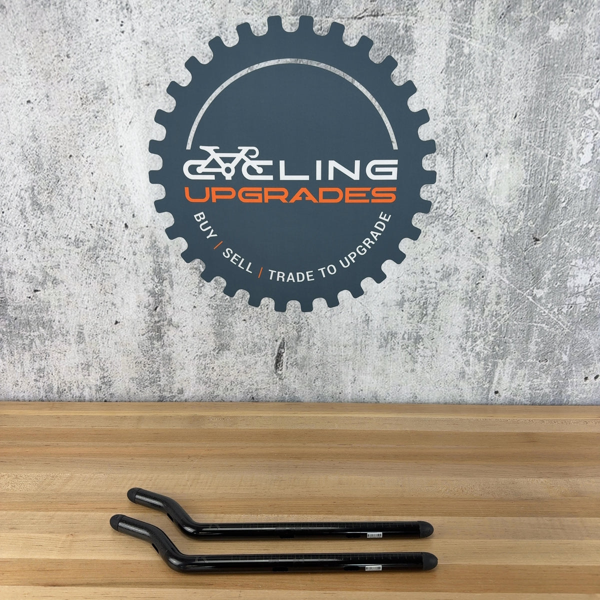Tririg Gamma One Carbon 22.2mm J-Bend TT/Triathlon Aero Bar Extensions 133g