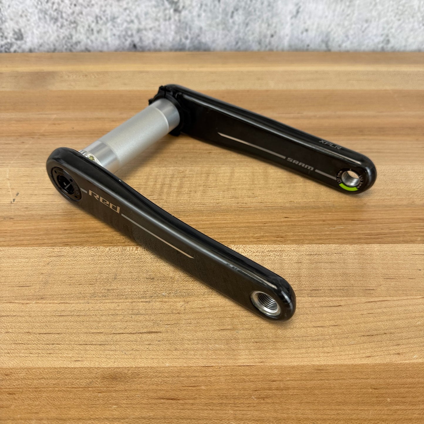 New Take Off SRAM Red AXS E1 XPLR 172.5mm Carbon Dub 8-Bolt Crank Arms MSRP $440