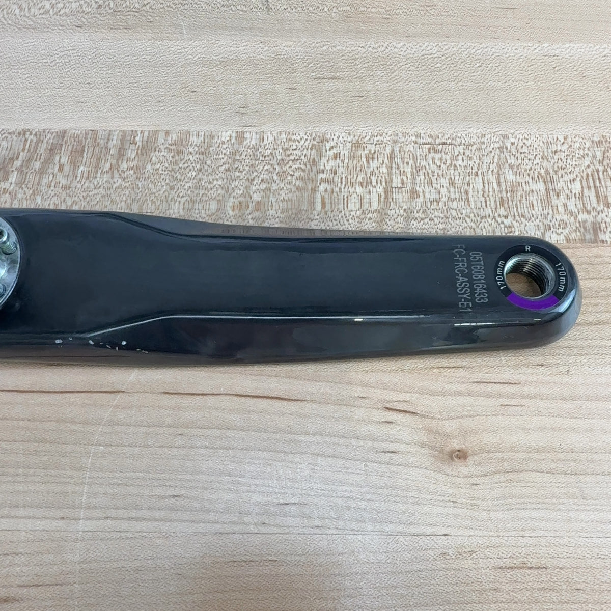 Light Use! SRAM Force AXS E1 170mm 8-Bolt Carbon Bike Crank Arm Assembly 433g — photo 5 of 9