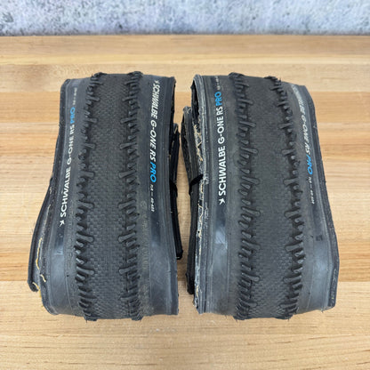 Pair Schwalbe G-One RS Pro 700x40mm 700c x 40mm Tubeless Gravel Tires
