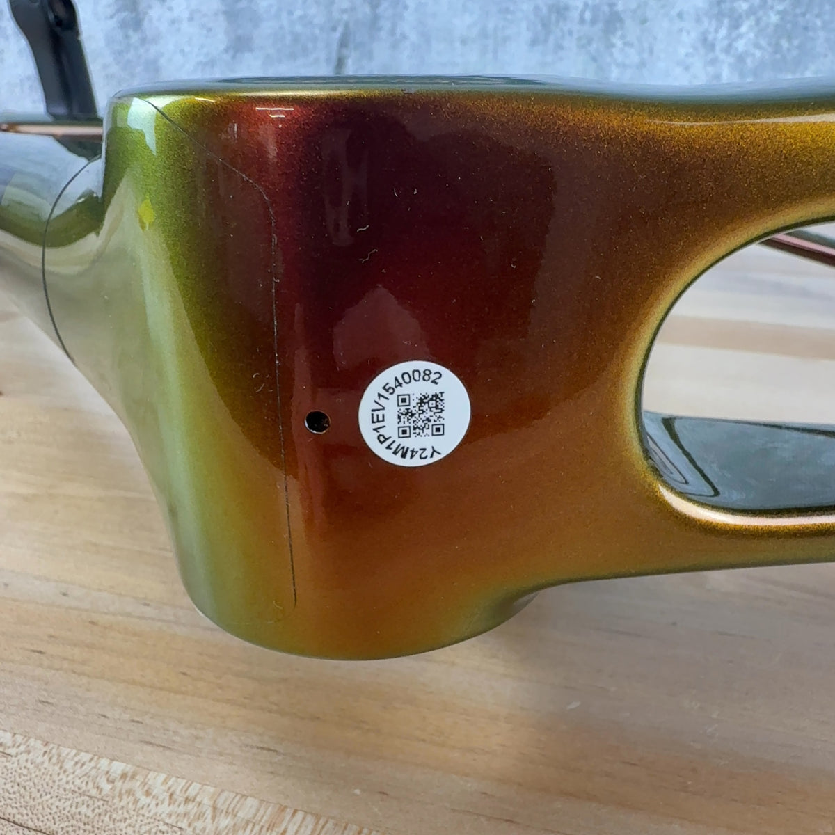 Low Mile! 2025 Enve Melee V1 54cm Poison Apple Disc Brake Carbon Frameset 2070g — photo 13 of 15