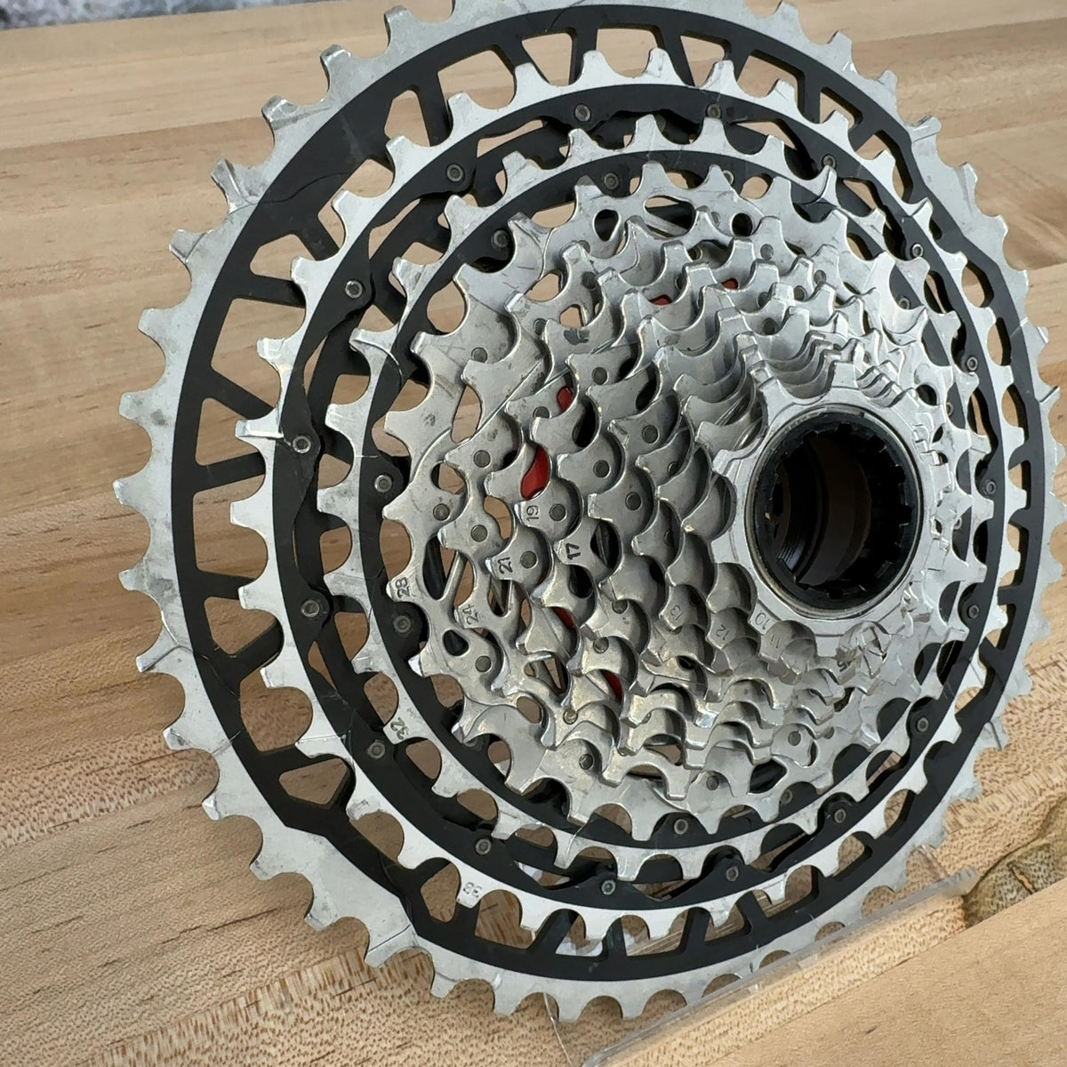 Low Mile! SRAM Force XPLR XG-1371 10-46t 13-Speed Gravel Bike Cassette 348g — photo 3 of 5