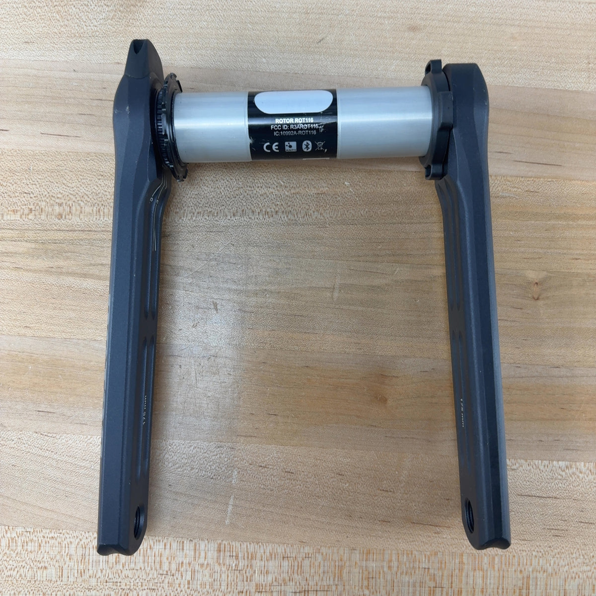 Light Use! Rotor INpower OCP 175mm MTB Power Meter Alloy Crank Arm Assembly