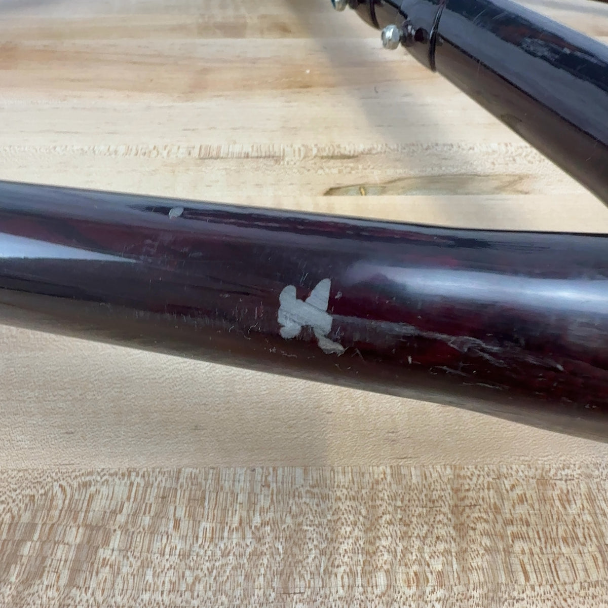 Calfee Tetra Pro 58cm Red Vintage Carbon Rim Brake Road Bike Frameset 700c 1710g — photo 15 of 20