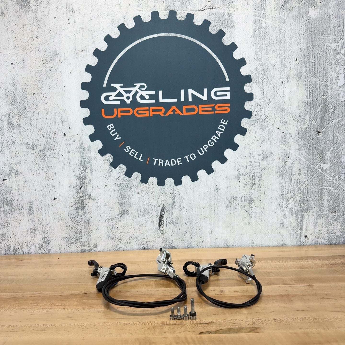 Low Mile! SRAM Level Ultimate Stealth 4-Piston MTB Brakeset