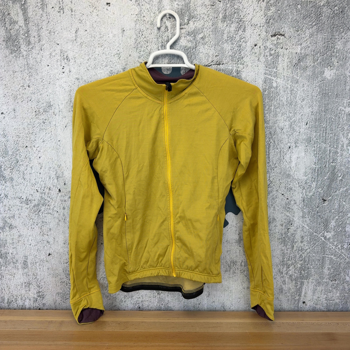 Velocio Recon Large Mustard Yellow Women's Cold Weather Cycling Jacket — photo 1 of 7