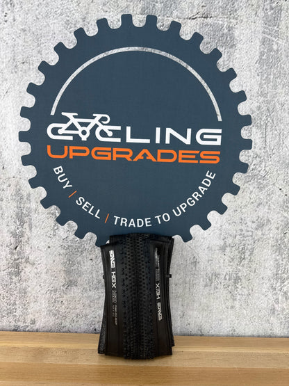 Light Use! Enve Hex 700c x 52mm Kevlar Tubless Black Single Gravel Tire 557g
